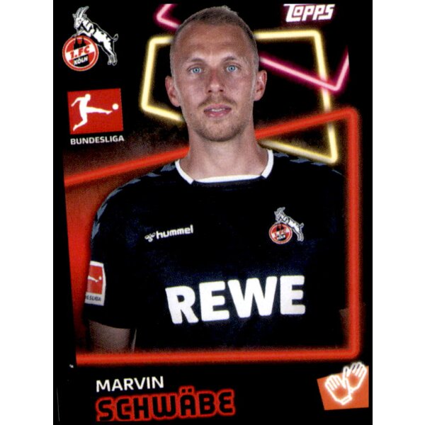 Topps Bundesliga 2022/23 - Sticker 198 - Marvin Schwäbe - 1. FC Köln