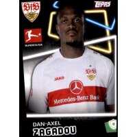 Topps Bundesliga 2022/23 - Sticker 333 - Dan-Axel Zagadou...