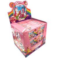 Lissy Pony Unicorn Serie 2 Einhorn mit Kutsche - Sammelfiguren - 1 Display (24 Stück)