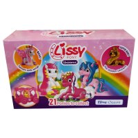 Lissy Pony Unicorn Serie 2 Einhorn mit Kutsche - Sammelfiguren - 1 Display (24 Stück)