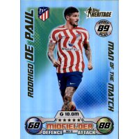 MH08 - Rodrigo de Paul - Man of the Match Heritage -...
