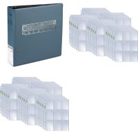 Ultra Pro Blue Collector Card Album mit 100 Platinum Seiten