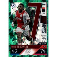 SZ07 - Steven Bergwijn - Squad Zone - EMERALD FOIL -...