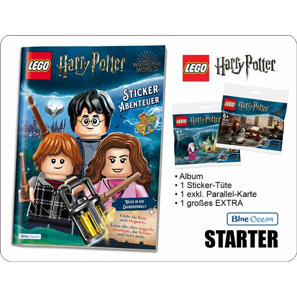 LEGO Harry Potter - Reise in die Zauberwelt - Sammelsticker - 1 Starter