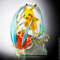 Pokémon LED Statue Pikachu 25 Jahre 33cm