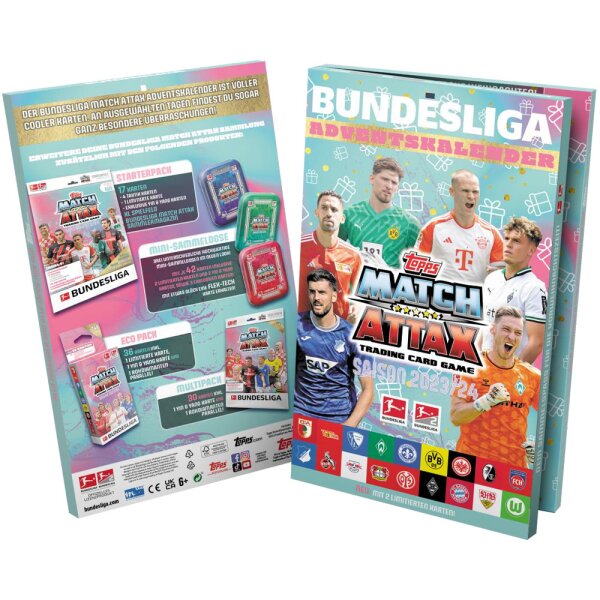Topps Match Attax Bundesliga 2023/24 - Adventskalender