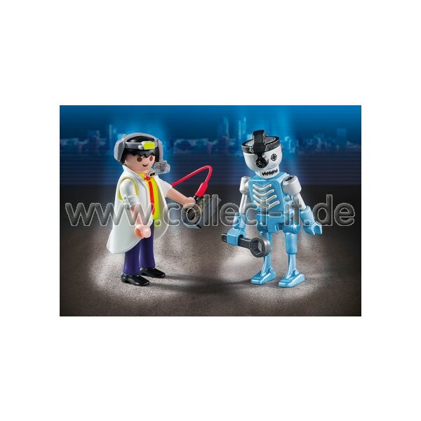 Playmobil Duo Packs 6844 - Duo Pack Professor und Roboter