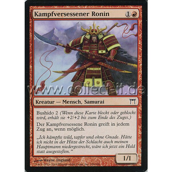 156 Kampfversessener Ronin