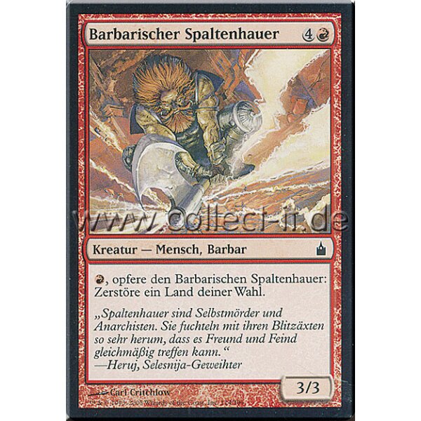 114 Barbarischer Spaltenhauer