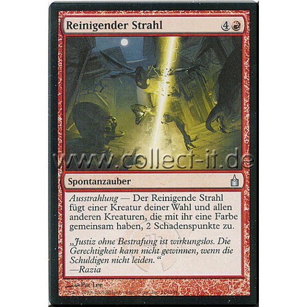 118 Reinigender Strahl