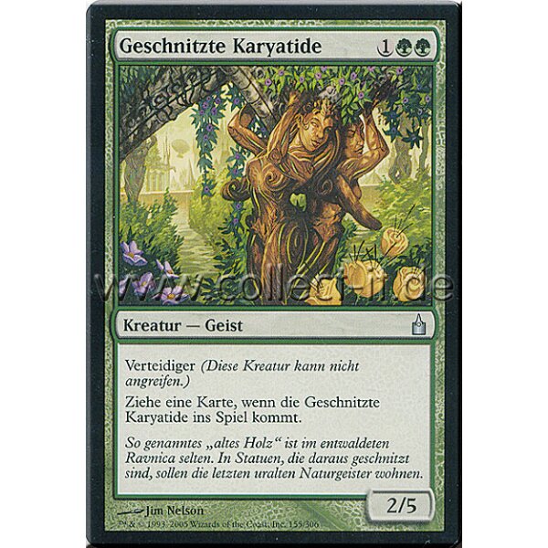 155 Geschnitzte Karyatide