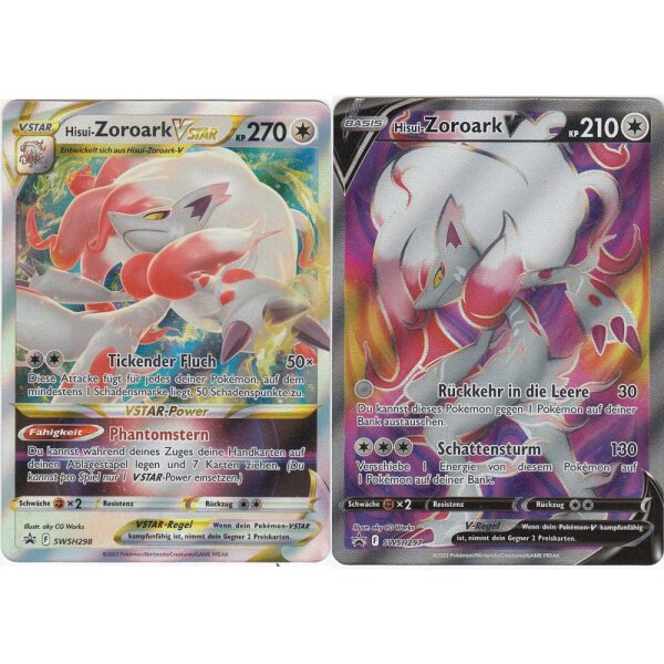 Pokemon - Hisui-Zoroark 2 Karten-Set