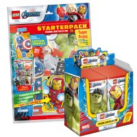 LEGO Avengers Serie 1 Trading Cards - 1 Starter + 1...