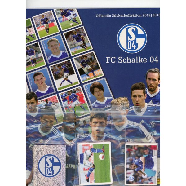 Panini Schalke 12/13 + Komplettsatz GEBRAUCHT - Sammelsticker - Album