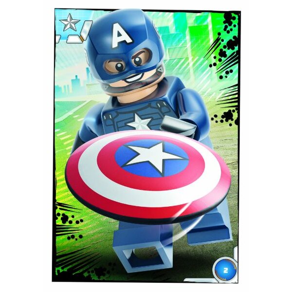 2 - Captain America - Helden Karte - 2023