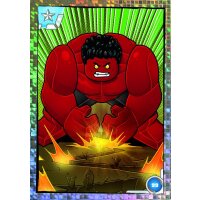 99 - Red Hulk - Schurken Karte - Comic Karte - 2023