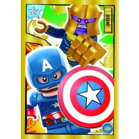 LE22 - Captain America & Thanos - Limitierte Karte -...