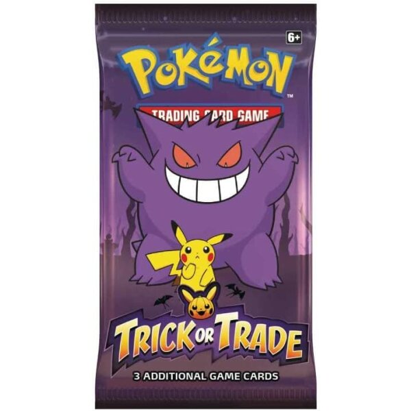 Pokemon Trick or Trade Halloween 2022 Booster Packs - NEU & OVP - Englisch