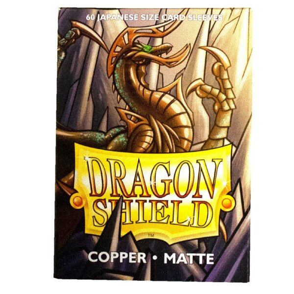 2x Dragon Shield Matte Sleeves - Copper (2x60 Sleeves)