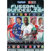 Topps - Bundesliga 09/10 - Sammelsticker - GEBRAUCHT - Album