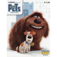 Panini - Pets - Sammelsticker - GEBRAUCHT - Album