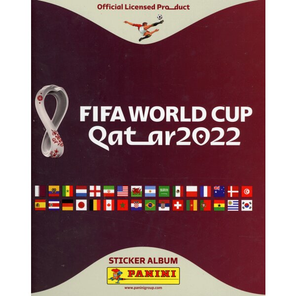 Panini - Fifa World Cup Qatar 2022 - Sammelsticker - GEBRAUCHT - Album