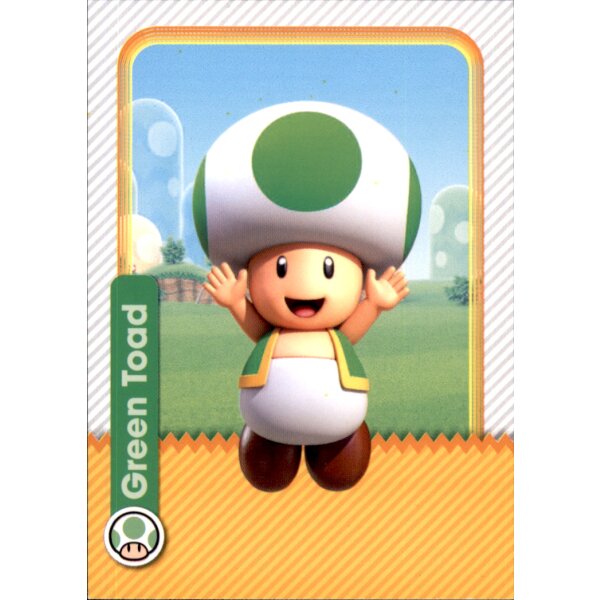 49 - Green Toad  - Toad & Toadette cards  - 2022