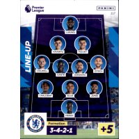 117 - Chelsea London Line-Up - Aufstellkarten - 2022/2023