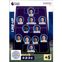 207 - Leicester City FC Line-Up - Aufstellkarten - 2022/2023