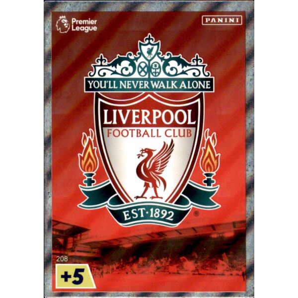 208 - FC Liverpool Crest - Clubkarte - 2022/2023