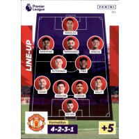 261 - Manchester United Line-Up - Aufstellkarten - 2022/2023