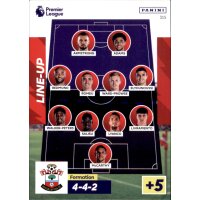 315 - Southampton Line-Up - Aufstellkarten - 2022/2023