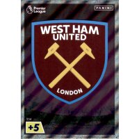 334 - West Ham United Crest - Clubkarte - 2022/2023