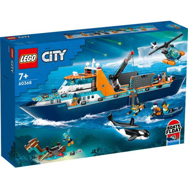 LEGO® City Exploration 60368 - Arktis-Forschungsschiff