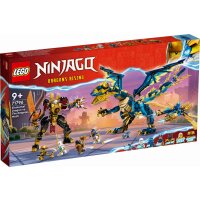 LEGO® NINJAGO 71796 - Kaiserliches Mech-Duell gegen den Elementardrachen
