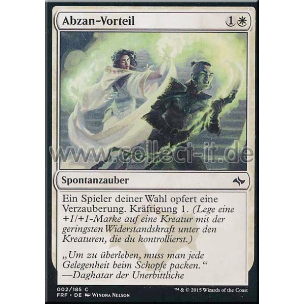 002 Abzan-Vorteil