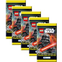 LEGO Star Wars - Serie 4 Trading Cards - 5 Booster