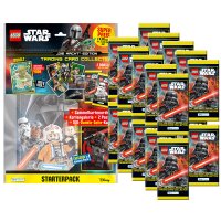 LEGO Star Wars - Serie 4 Trading Cards - 1 Starter + 20...