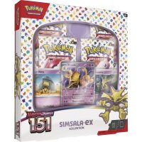 Pokemon Karmesin & Purpur 151 - Simsala EX Kollektion...