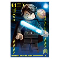 2 - Anakin Skywalker - Holofolie - LEGO Star Wars Serie 4