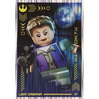 17 - Leia Organa - Holofolie - LEGO Star Wars Serie 4