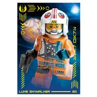 20 - Luke Skywalker - Holofolie - LEGO Star Wars Serie 4