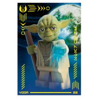 23 - Yoda - Holofolie - LEGO Star Wars Serie 4