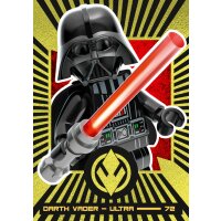 72 - Darth Vader - Ultra Karte - LEGO Star Wars Serie 4