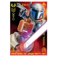 134 - Mace Windu vs. Jango Fett - Holofolie - LEGO Star...