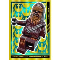 LE14 - Chewbacca - Limitierte Karte - LEGO Star Wars Serie 4