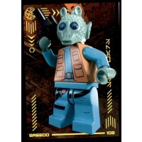 102 - Greedo - TWIN - LEGO Star Wars Serie 4