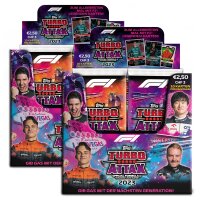 Topps - Turbo Attax Formel 1 2023 - 2 Display (48 Booster)