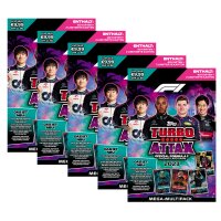 Topps - Turbo Attax Formel 1 2023 - 5 Mega Multipacks