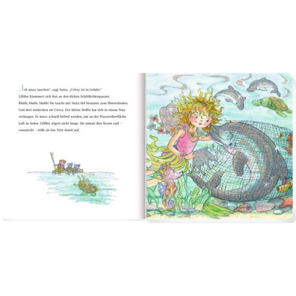 Coppenrath 64558 - Prinzessin Lillifee und der kl. Delfin (Pappbilderbuch)
